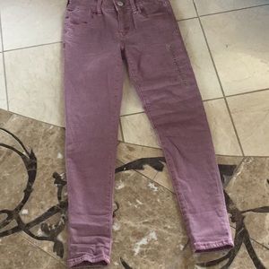 American Eagle Lilac jeans. Size 0 short NWT